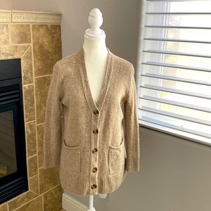 Madewell Wool sweater Jacket, size XS. 100% wool. Responsibly made, preloved